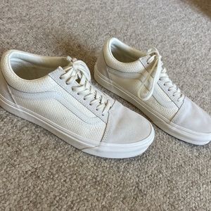 Vans old Skool cream sneakers